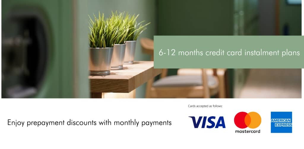 Enjoy prepayment discounts with monthly payments